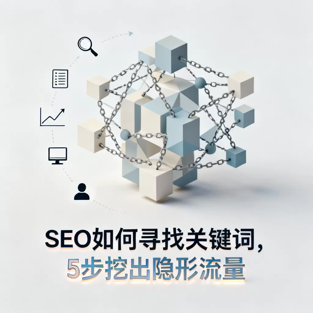 网站SEO如何寻找关键词，5步挖出隐形流量